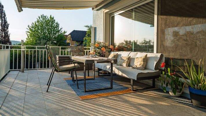 Terrasse Erdgeschoss