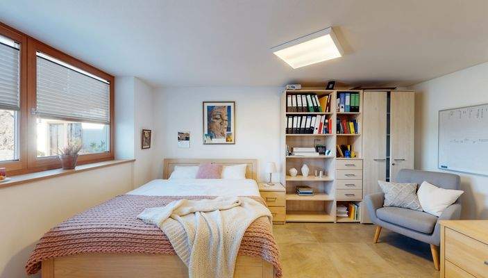 Büro/Schlafen - EG - (virtuelle Möblierung)