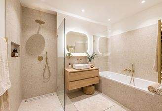 Visualisierung als Renovierungsbeispiel - Badezimmer