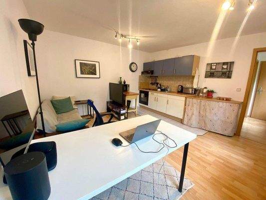 Wohnen mit offener Küche