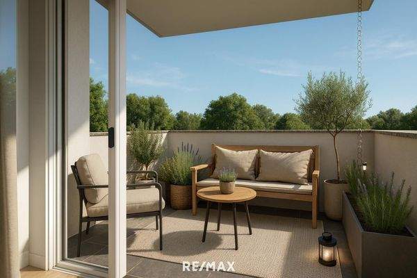 Visualisierung Balkon