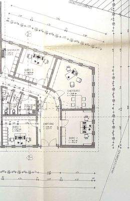 Grundriss Bürogebäude EG