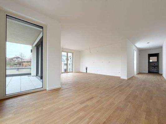 Wohnbereich mit Küche