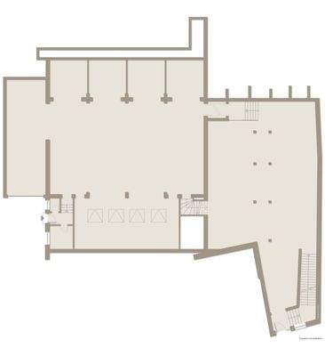 Grundriss Gewerbe Visualisierung_EG
