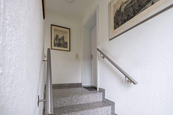 Treppe zur Wohnung