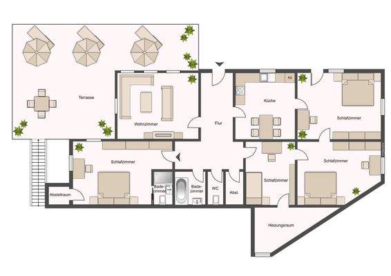 Grundriss dient der Vorstellung