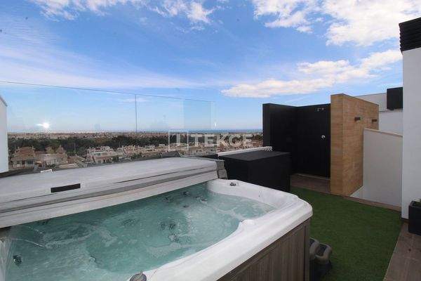 Sea-View Duplex Penthouse in Orihuela Costa Alicante with Solarium
