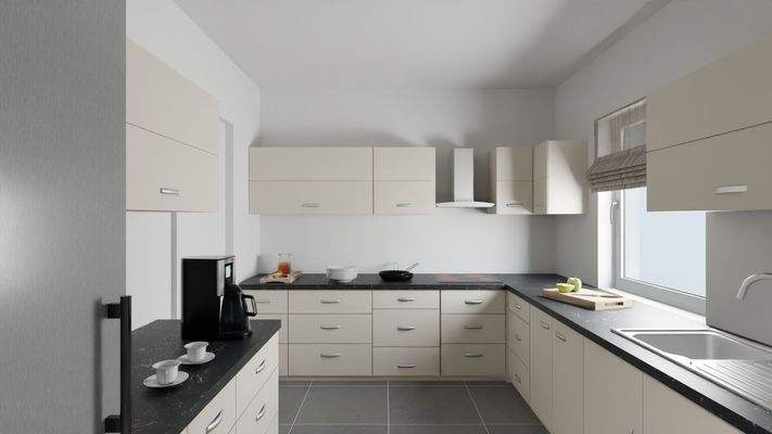 Küche visualisiert 