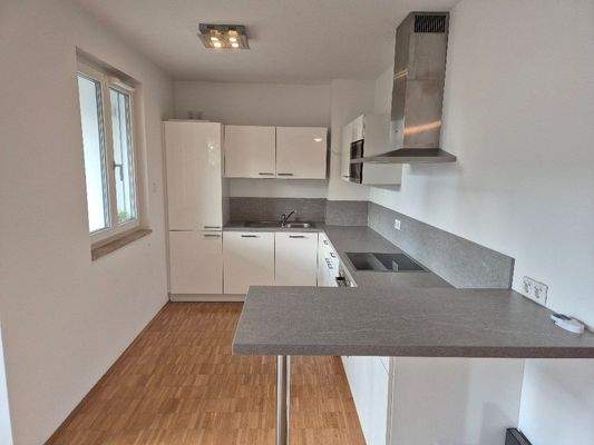 Einbauküche mit Theke