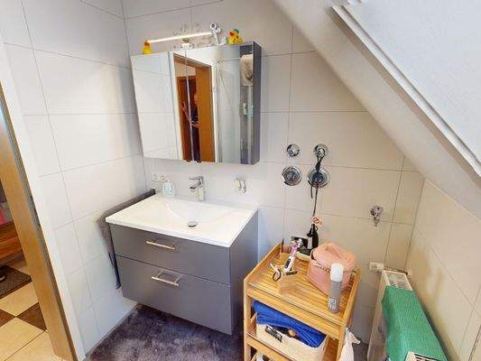 Saniertes Badezimmer