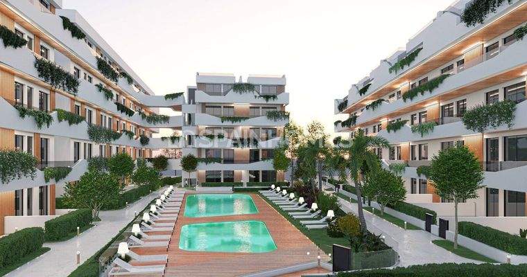Modern 3 Bedroom Flats 750 m from the Beach in San Javier