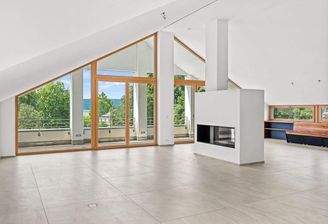 Kaminansicht Wohnbereich