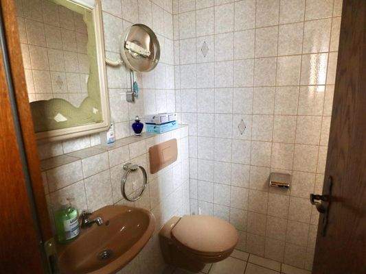 Gäste-WC Erdgeschoss