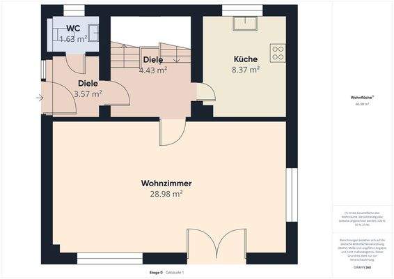 Grundriss Erdgeschoss