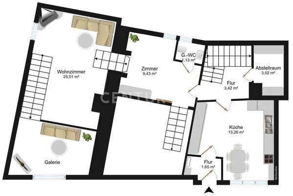 Grundriss Erdgeschoss