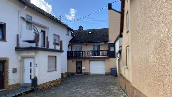 Zufahrt und Zugang zum Haus