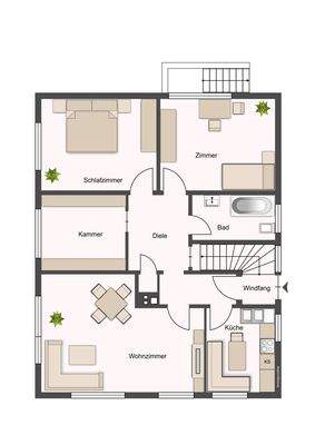 Grundriss Dachgeschoss