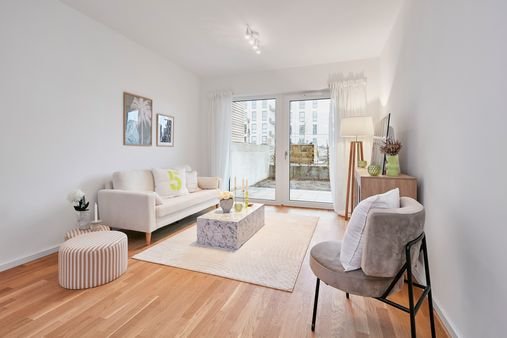 Wohnbereich Musterwohnung