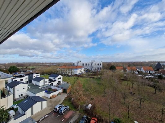 Blick vom Balkon in Richtung Neustädter See