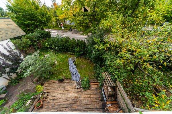 Blick auf den Garten