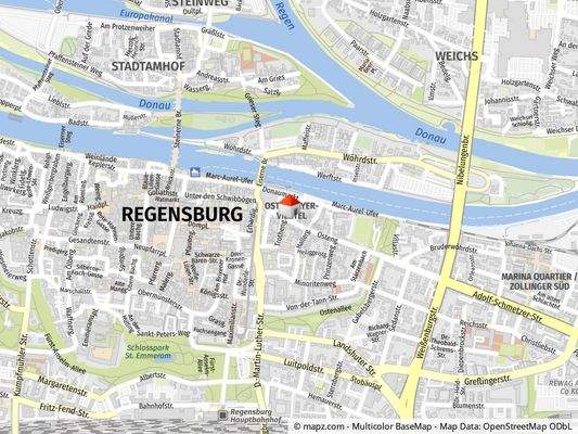 Geolyzer Kartenausschnitt