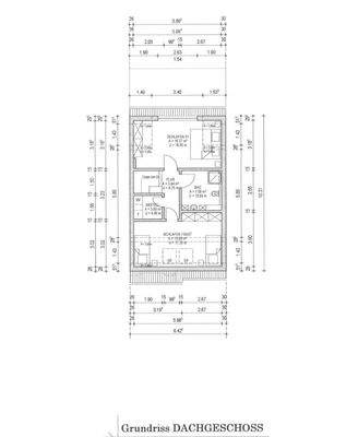 Grundriss Dachgeschoss