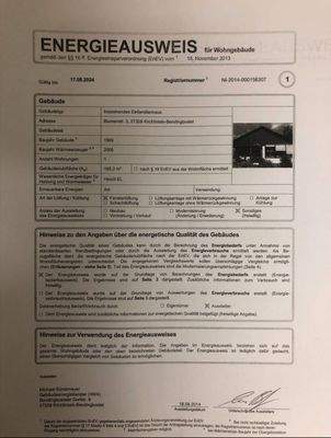 Energieausweis