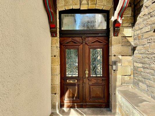 Historische Eingangstür