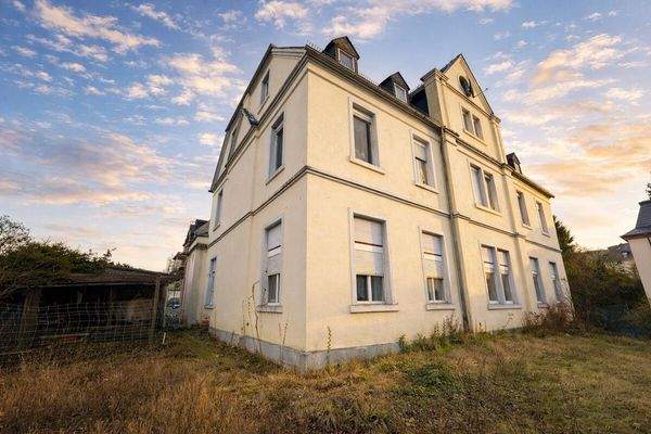 Blick auf das Haus vom Garten aus