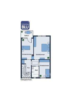 Grundriss Obergeschoss