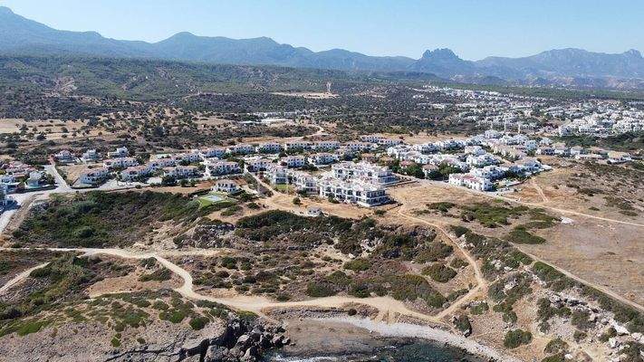 Sea-View Apartments with Private Beach in Girne Esentepe