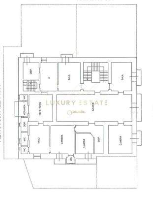 restaurierter antiker Palazzo in Ostuni