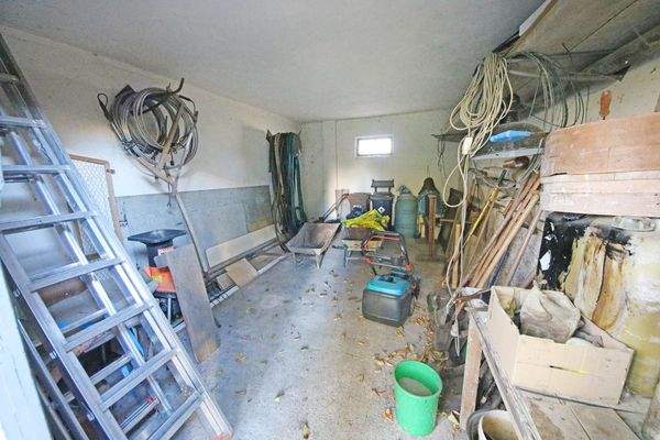 Abstellraum im Nebengelass