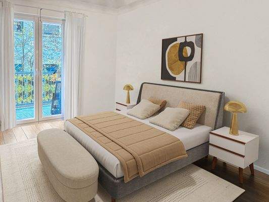 Schlafzimmer (Einrichtungsbeispiel)