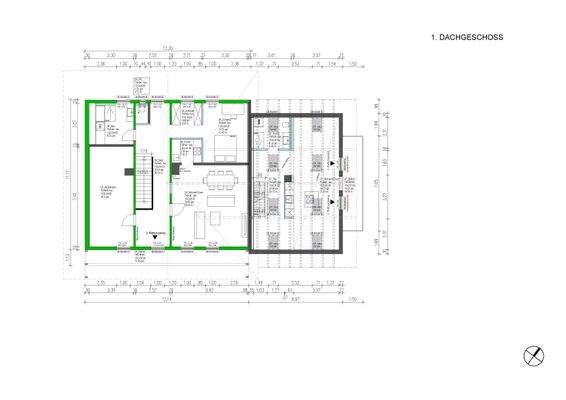 Grundriss 1. DG (nach Umbau)