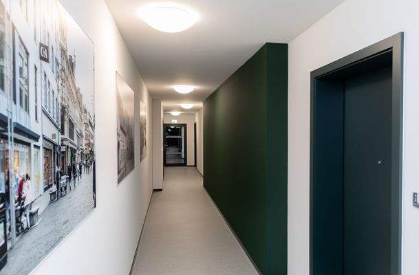 Hübsch gestaltete Flure