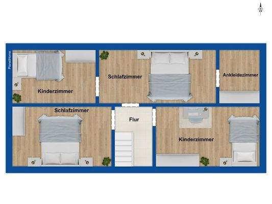 Grundriss Obergeschoss