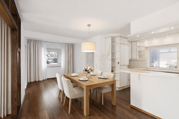 visualisierter Essbereich