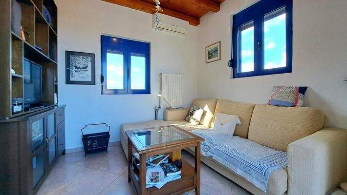 Ferienhaus mit 2 Schlafzimmern und atemberaubender Aussicht in Plaka