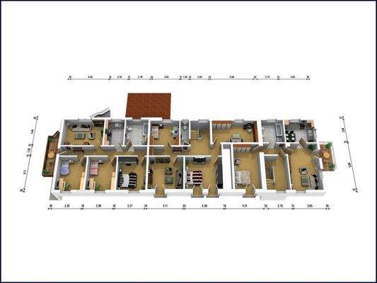 Grundriss Obergeschoss