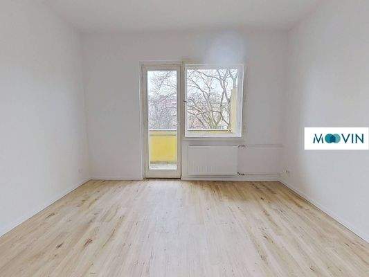 Ansicht I: Wohn- und Esszimmer