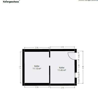 Grundriss Kellergeschoss