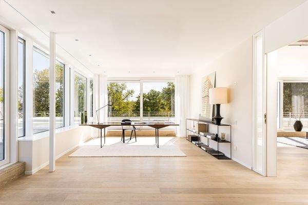 Herrliche Blicke ins Grüne