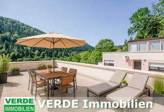 Panoramablick Dachterrasse