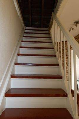 Treppe zum dachboden