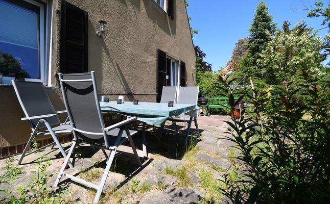Terrasse am Haus