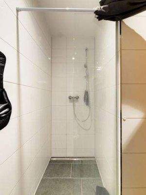 Die bodengleiche Walk-In-Dusche