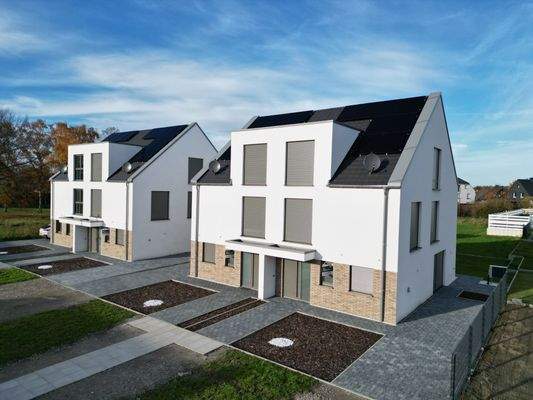 Vorderansicht der Objekte