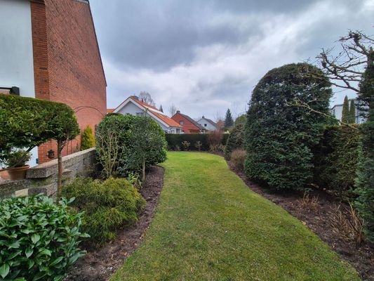 Garten Hausseite