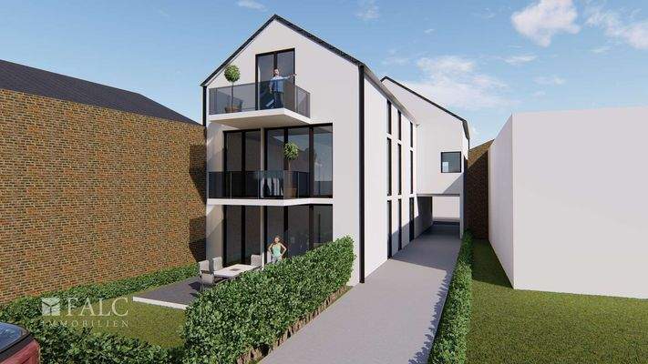 Seiten-/Rückansicht